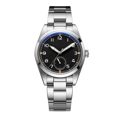 ADDIESDIVE 36mm Men's Quartz VH60 Watch BGW9 Luminous Bubble Mirror Pot Cover Glass 10Bar Waterproof Stainless Steel Watch