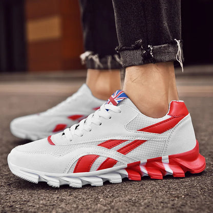 Men's Marathon Running Sports Shoes Casual Sneakers Soft Comfortable Training Shoes Wear-Resistant Sneakers for Men