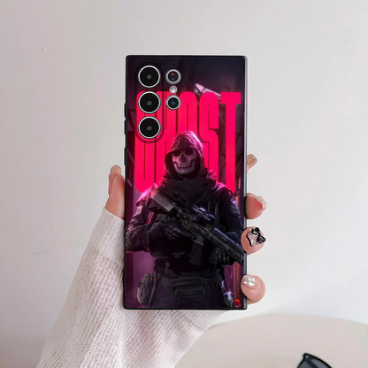 C-COD Call Of D-Duty Phone Case For Samsung Galaxy S25 S24 S22 S23 Ultra S21 S20 Plus 5G Frosted Non-Slip Full Cover Soft Case