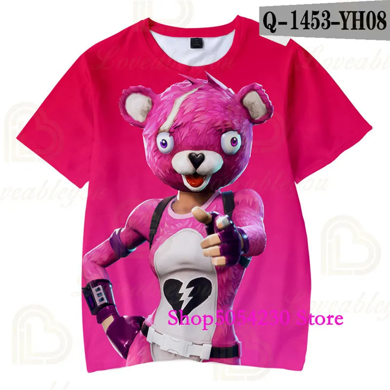 Sweatshirts com Capuz Fortnite Temporada 2 para Rapazes e Crianças, Casuais em Poliéster, com Estampado Cartoon de Heróis de Jogo de Batalha, Pullovers de Outono para Raparigas