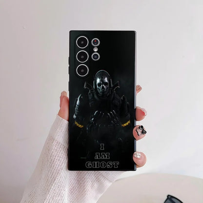 C-COD Call Of D-Duty Phone Case For Samsung Galaxy S25 S24 S22 S23 Ultra S21 S20 Plus 5G Frosted Non-Slip Full Cover Soft Case