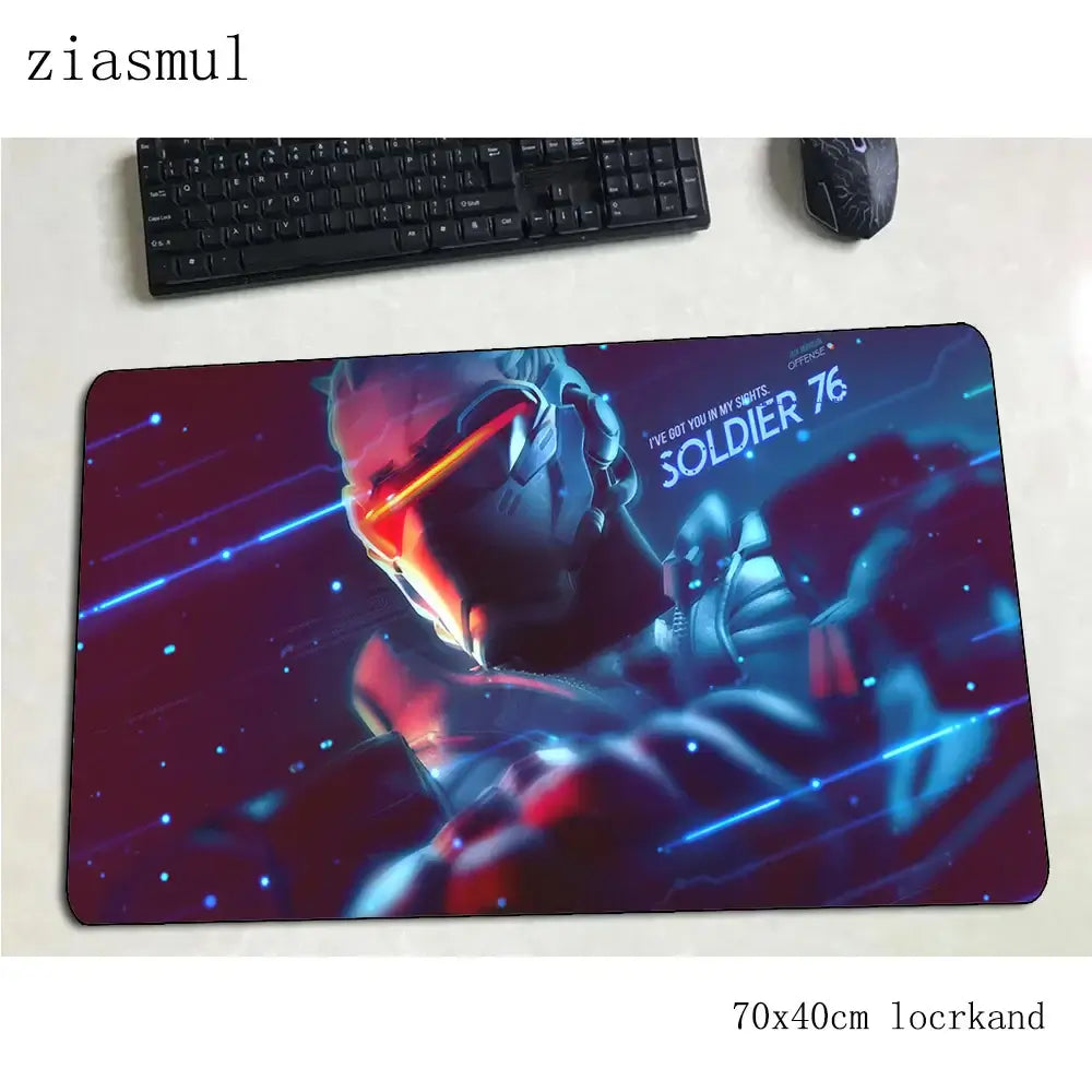 Overwatch mouse pad gamer 700x400x3mm gaming mousepad Colorful notebook desk mat Christmas gifts mouse pad PC gamer mats gamepad