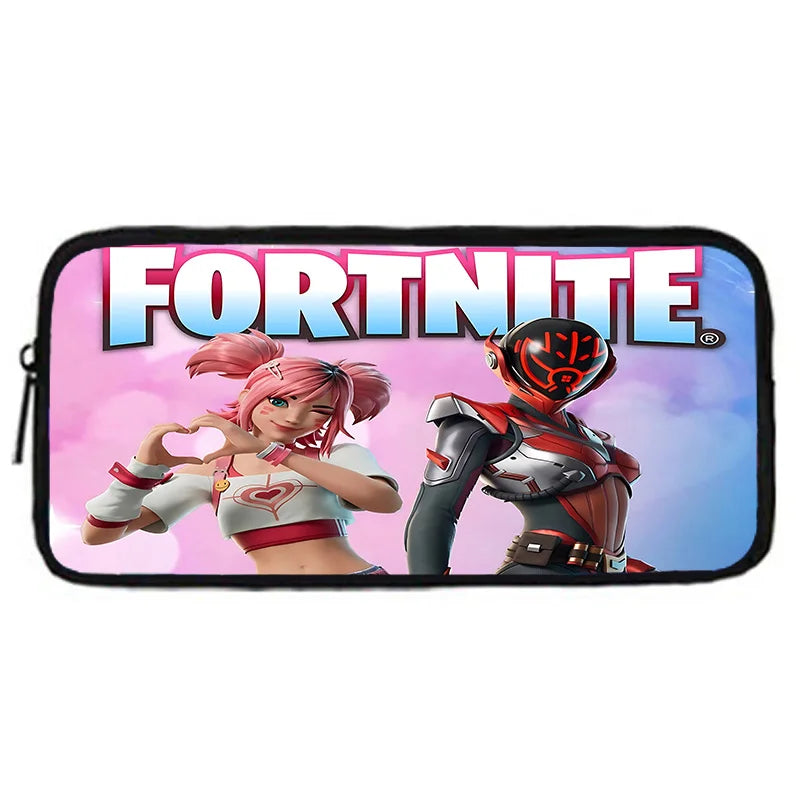 Hot Game Child Backpacks Lunch Bag Pencil Case Pupil Large Capacity School Bags Design-Fortnite For Boy Girl Best Gift