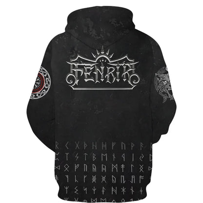 Cool 3D Wolf Printed Zipper Hoodies Fashion Men/Women Streetwear Hooded Jacket Coat Unisex Casual Hip Hop Pullover Sweatshirts