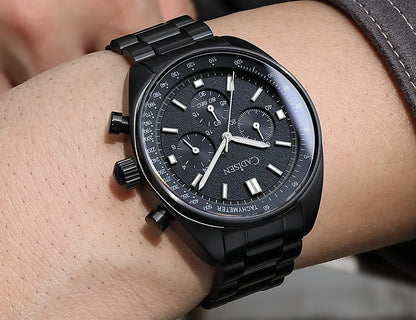 CADISEN 2024 New Men's Watches Quartz Business Watches Japan VD53 Men's Clock Top Brand Luxury Watch Men's Chronograph Watch