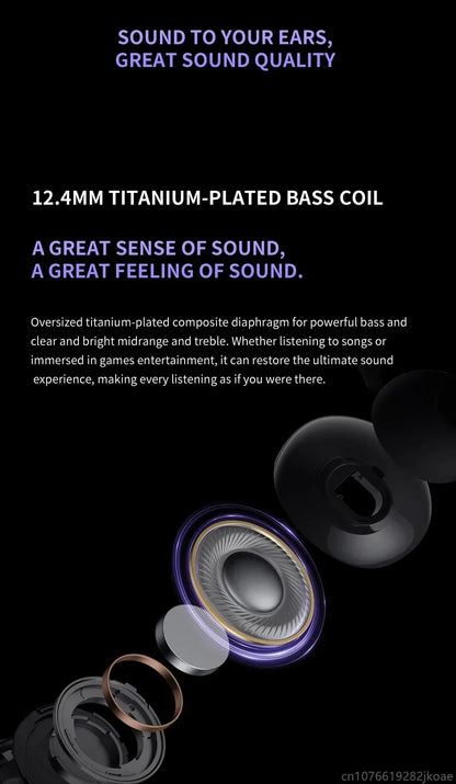 realme Buds T310 Earealme Buds T310 Wireless Earbuds Bluetooth 5.4 – 46dB Active Noise Cancelling HiFi Earphones with Deep Bass & Long Battery Liferphones 46dB Active Noise Cancelling HiFi Wireless Headphones Bluetooth 5.4 Game Music Headset Long Standby