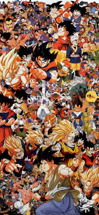 Dragon Ball -anime: Goku-kuvioinen puuvillainen T-paita, Harajuku, miehille ja naisille, kesä, uusi, suuri, väljä, rento, lyhythihainen yläosa