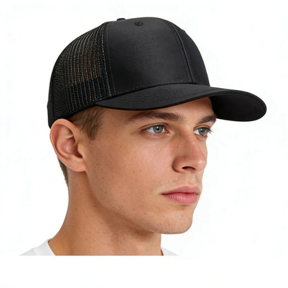 Hot Sale Summer Mesh Baseball Cap Men Women Slight Curved Snapback Trucker Hat Unisex Casual Outdoor Breathable Dad Cap Gorras