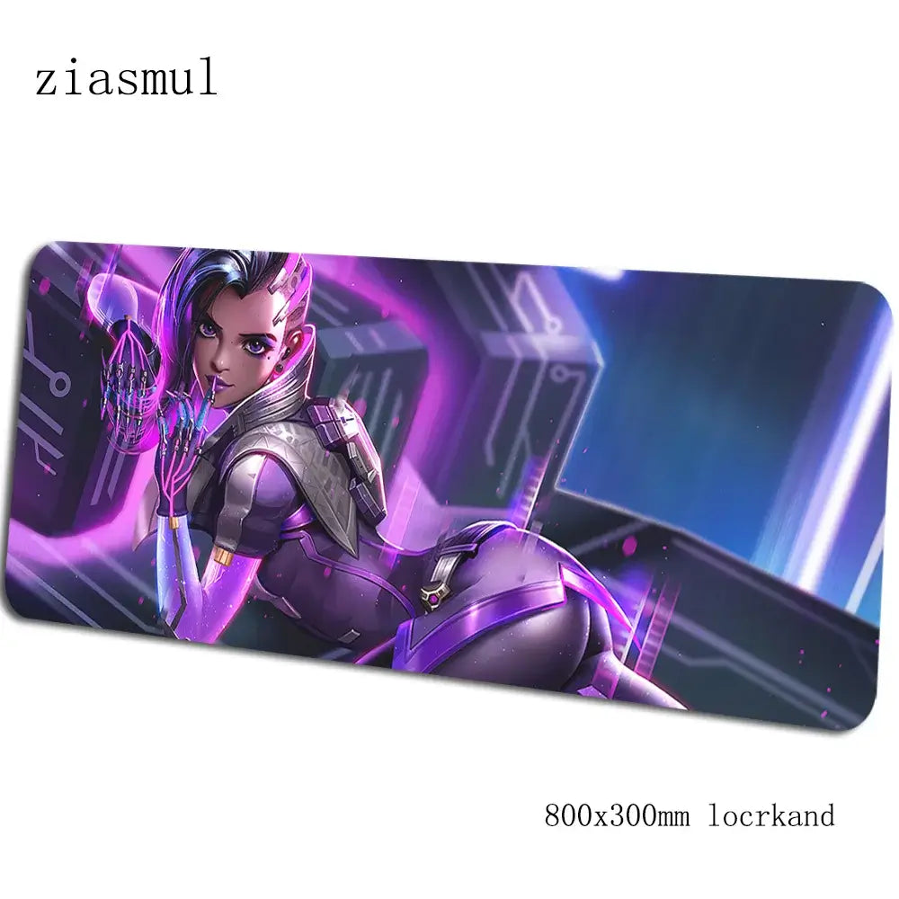 Overwatch Mouse Pad Gamer Aestheticism 800x300x3mm Notebook Mouse Mat Gaming Mousepad Cartoon Pad Mouse PC Desk Padmouse Mats