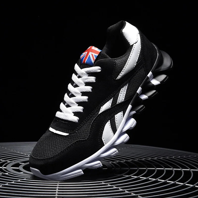Men's Marathon Running Sports Shoes Casual Sneakers Soft Comfortable Training Shoes Wear-Resistant Sneakers for Men