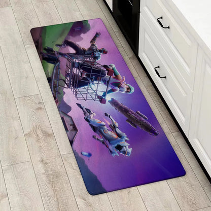 Game Fortnite Entrance Front Door Doormat Non-slip Kitchen Rug Living Room Rugs Balcony Bathroom Foot Mat Floor Mats Carpet