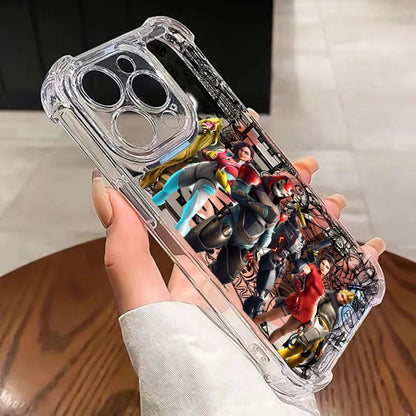 Fortnite Gaming-Handyhülle für Samsung Galaxy S26 S25 S24 S23 S22 S21 S20 Edge FE Ultra Plus 4G 5G – stoßfeste transparente TPU-Schutzhülle