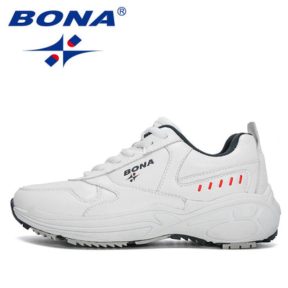 BONA New Designers Classic Sneakers Running Shoes Women Outdoor Sports Shoes Comfortable Running Shoes Ladies Walking Shoes