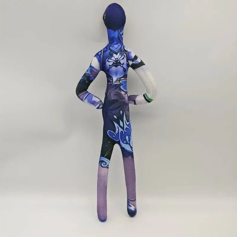Peluche action figure anime gaming Overwatch D.Va / Doomfist / Genji / Widowmaker da 26cm, corpo flessibile con filo metallico, varie pose