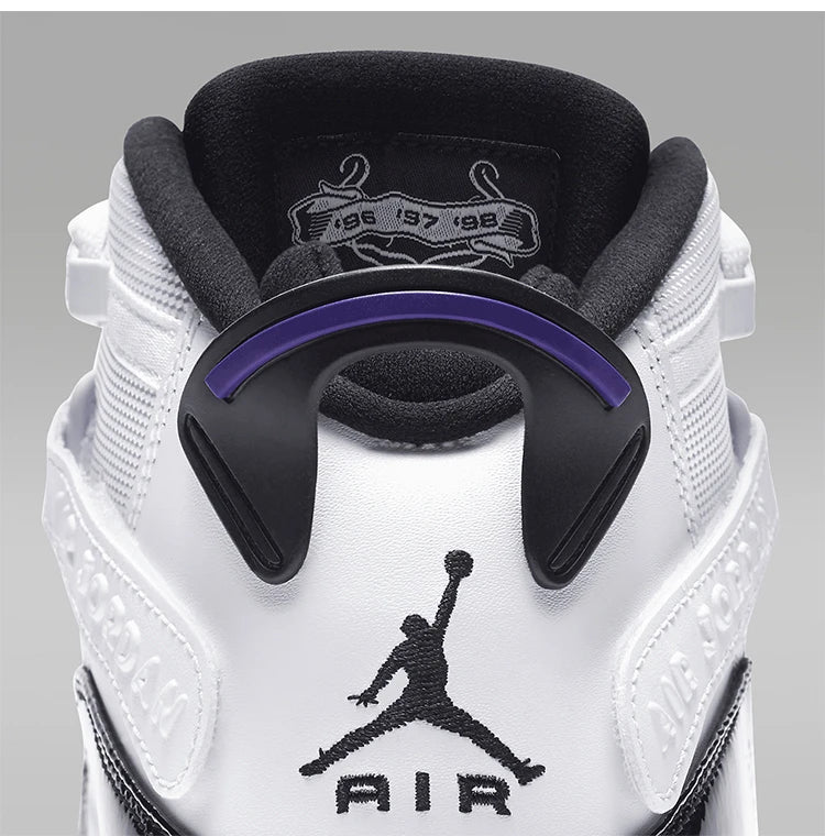 „Nike“ oficialūs, autentiški „JORDAN 6 RINGS“ vyriški sportiniai krepšinio bateliai su amortizacija 322992-104