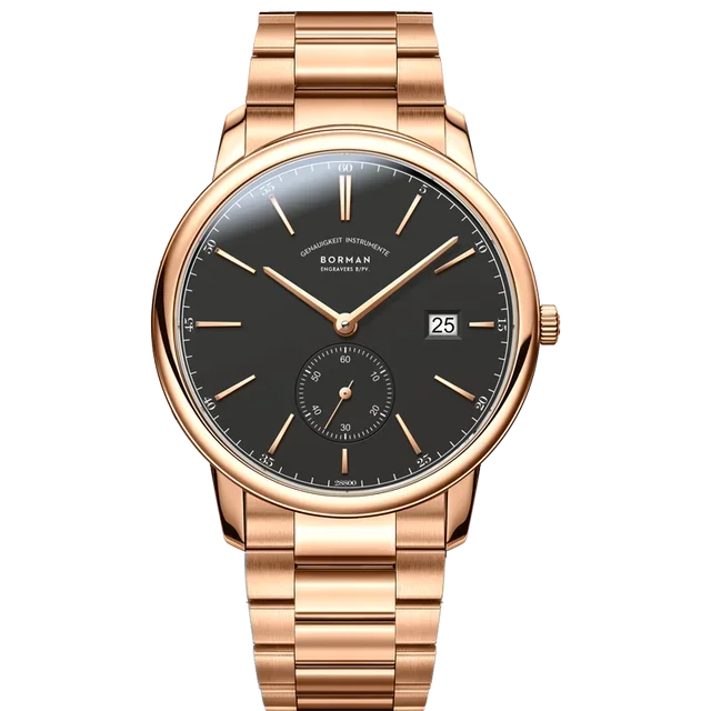 Relógio BORMAN BM3817 TOP Novo 42 de Luxo para Homem, Mecânico Automático, Vidro de Safira, Ultrafino, 50M à Prova de Água, com Submostrador