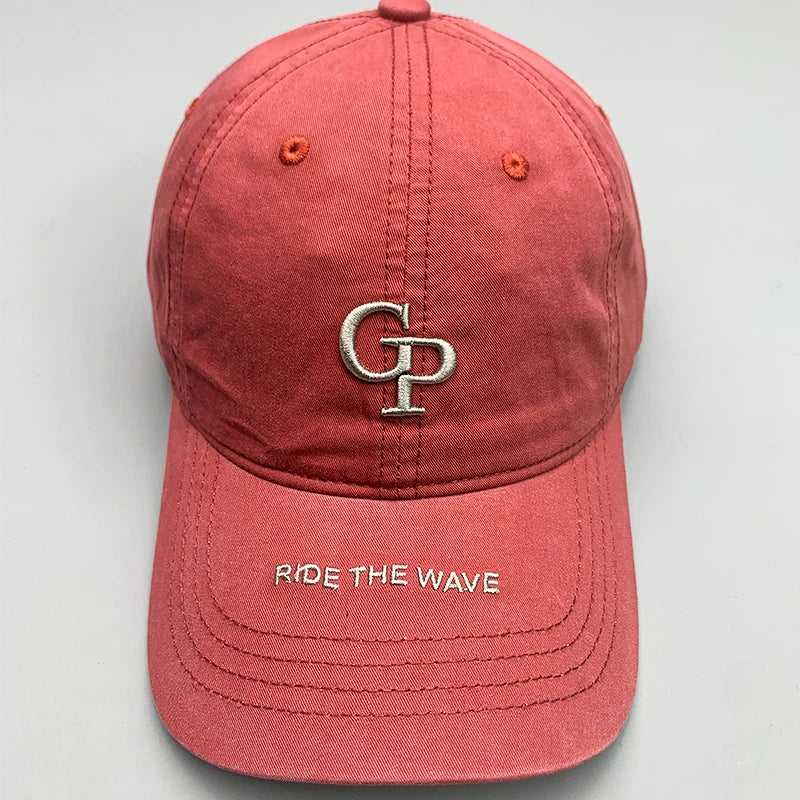 High-quality Letter Embroidery Kpop Men Women Baseball Hats Cotton Casual Ins Comfortable Unisex Fashion Sport Streetwear Caps