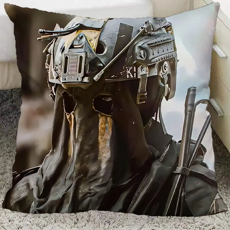 Anime Call of Duty Ghost Keegan Konig Cosplay 45CM Throw Pillows Soft Waist Sofa Cushion Throw Bedroom Pillows