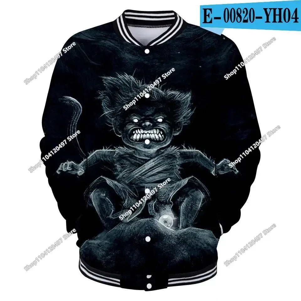 Dragon Ball Goku Kid Men Zipper Hoodie Cartoon Japan Style Anime Women Sweatshirt 2025 New Fashion Children Jackets Coat, Produit gaming premium Fraquane