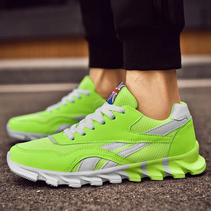 Men's Marathon Running Sports Shoes Casual Sneakers Soft Comfortable Training Shoes Wear-Resistant Sneakers for Men