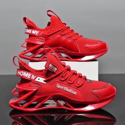 Chaussures de course respirantes pour hommes, baskets pour hommes, mocassins à la mode, chaussures de tennis décontractées, course d'entraînement, luxe