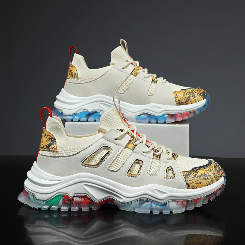 2023 new Shoes For men Sneakers Male casual Mens Shoes tenis Luxury shoes Trainer Race Breathable Shoes fashion loafers running