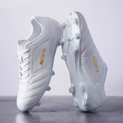 New Men's Football Boots Match Professional Sneakers Non-slip Soccer Shoes Outdoor Drop Shipping Unisex Training Sport Futsal