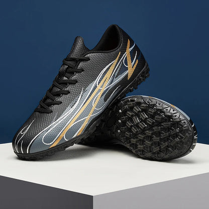 Chaussures de football grande taille 46 47 pour hommes, entraînement, matchs sportifs, gazon artificiel, crampons TF, chaussures transfrontalières, chaussures pour hommes