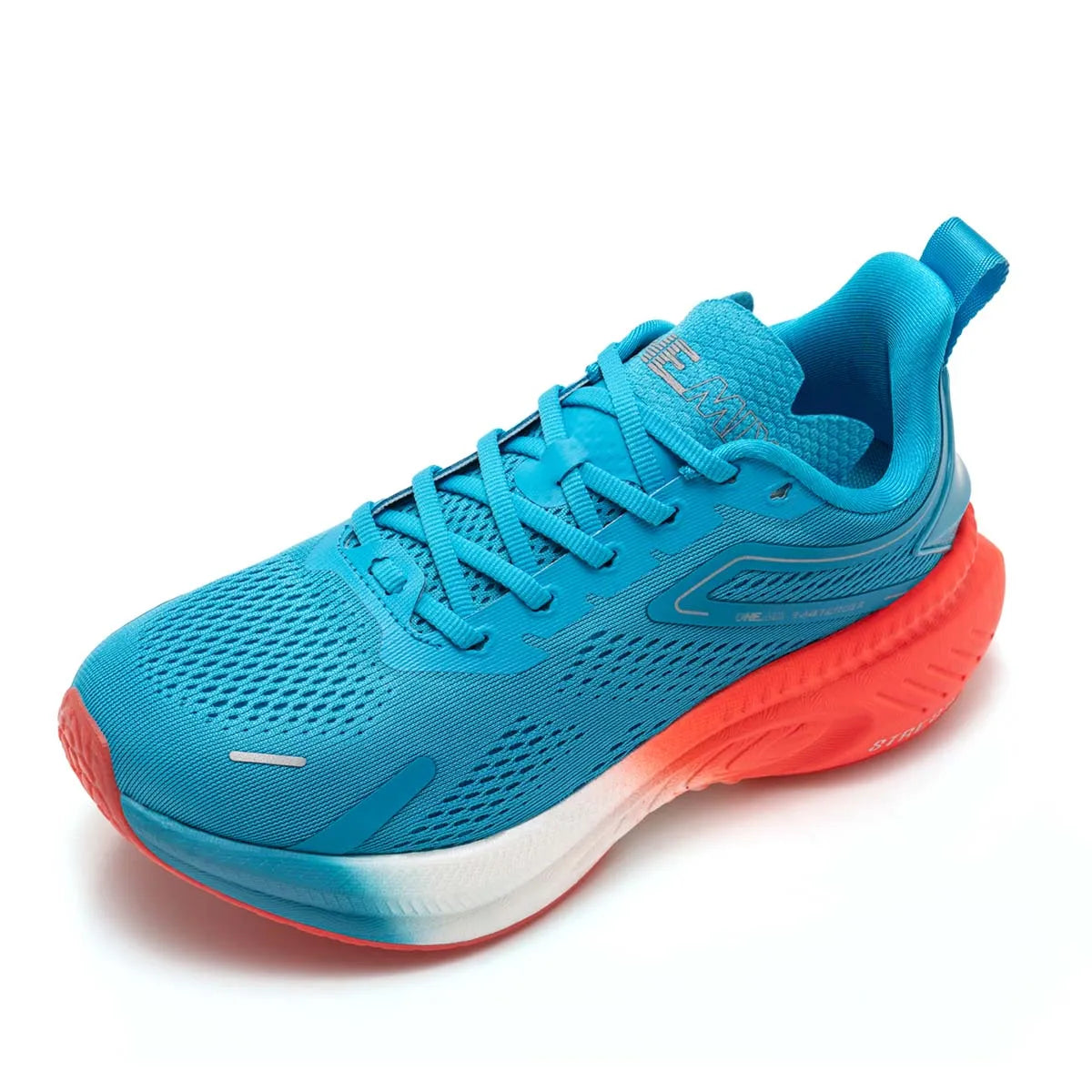 ONEMIX Nieuwe stijl herenhardloopschoenen voor herfst en winter, voor buiten, met demping, ademend, lichtgewicht en elastische sportschoenen