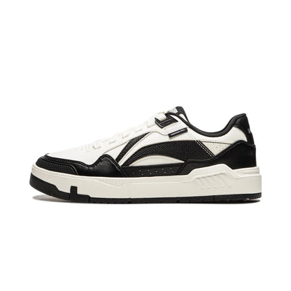 Li-Ning Women's COMMON 80s Lifestyle Shoes DUAL CUSHION Wearable Sport Shoes Classic Comfortable Li-Ning Leisure Sneakers AGCU158