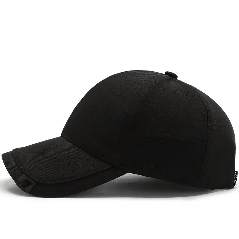 High Quality Solid Baseball Caps for Men Outdoor Cap Bone Gorras CasquetteHomme Trucker Hats