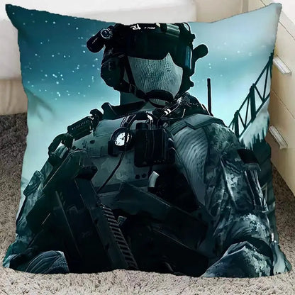 Anime Call of Duty Ghost Keegan Konig Cosplay 45CM Throw Pillows Soft Waist Sofa Cushion Throw Bedroom Pillows