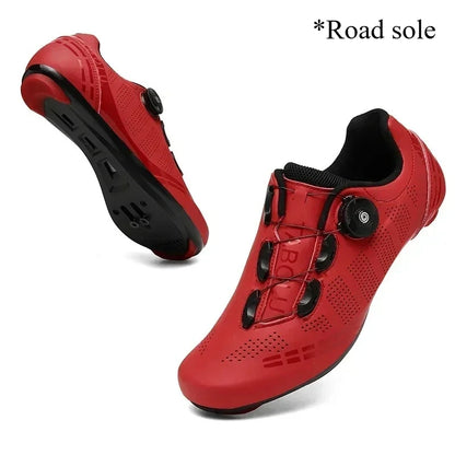 Unisex Cycling Shoes Road Bike Men Racing Self-Locking Speed Bicycle Sneakers Women Spd Cleats road Cycling Footwear