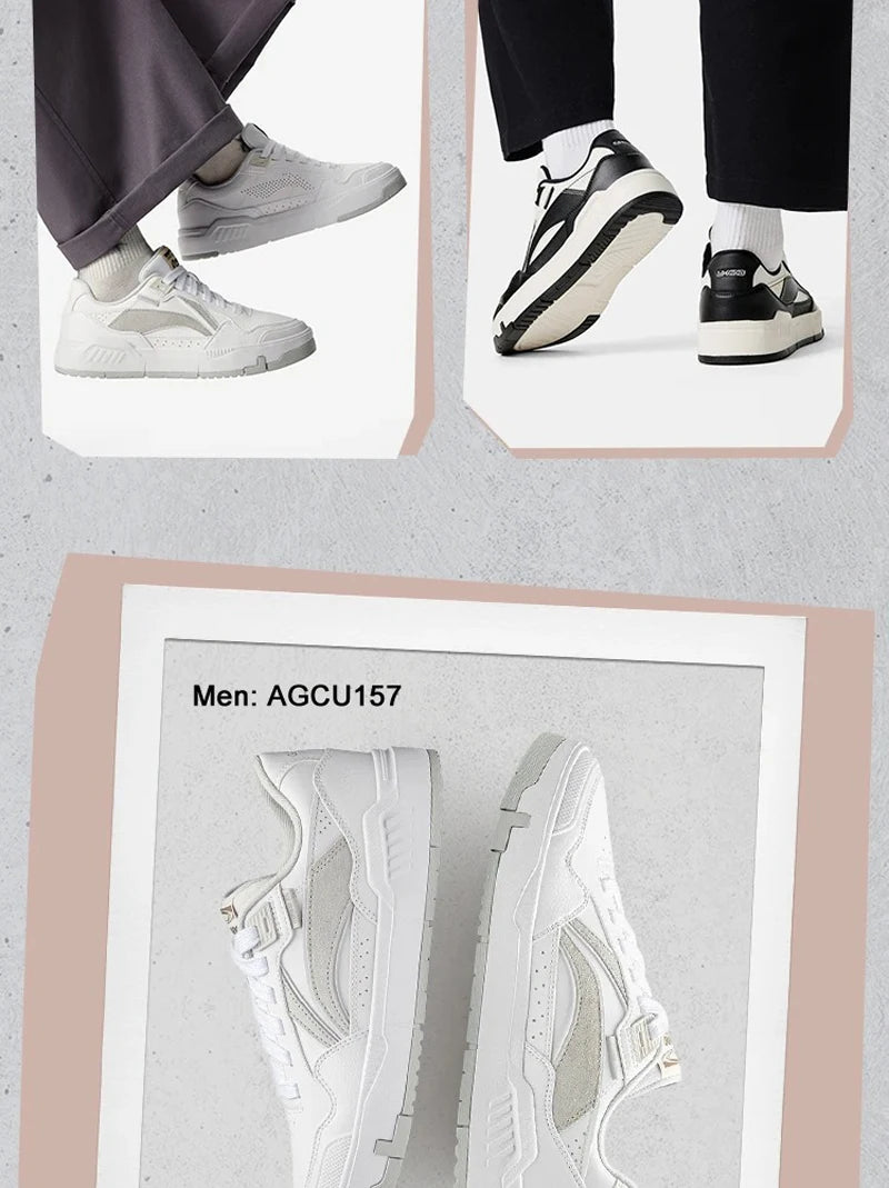 Li-Ning Women's COMMON 80s Lifestyle Shoes DUAL CUSHION Wearable Sport Shoes Classic Comfortable Li-Ning Leisure Sneakers AGCU158