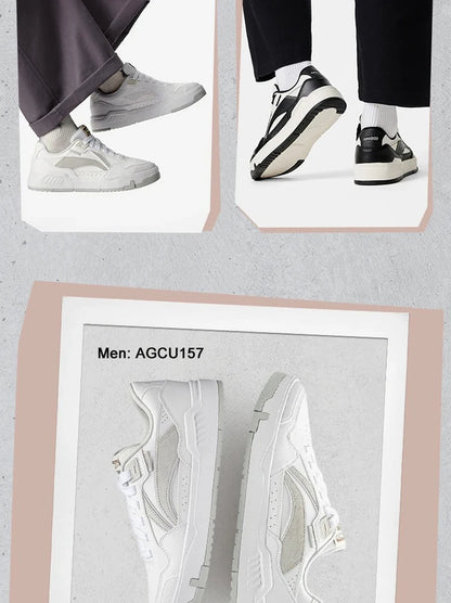 Li-Ning Women's COMMON 80s Lifestyle Shoes DUAL CUSHION Wearable Sport Shoes Classic Comfortable Li-Ning Leisure Sneakers AGCU158