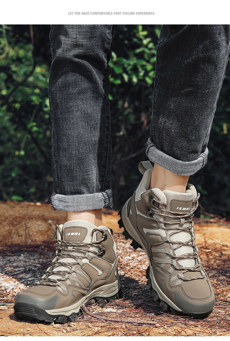 Buty turystyczne unisex, buty sportowe do wędrówek na świeżym powietrzu, buty kempingowe, damskie wodoodporne buty do spacerów, antypoślizgowe buty turystyczne