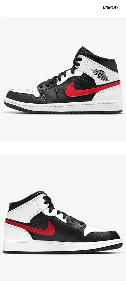 Nike originalne AIR JORDAN 1 muške sportske košarkaške cipele srednje visine s amortizacijom 554724-075