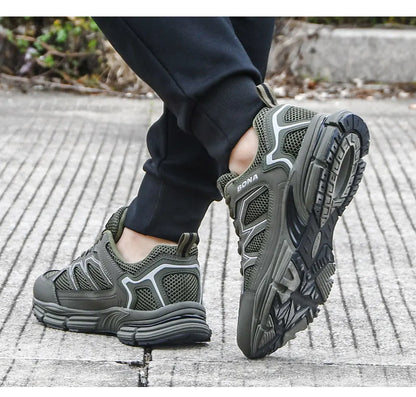 BONA 2023 New Designers Jogging Shoes Men Running Shoes Breathable Brand Sneakers Man Sports Training Walking Shoes Breathable m