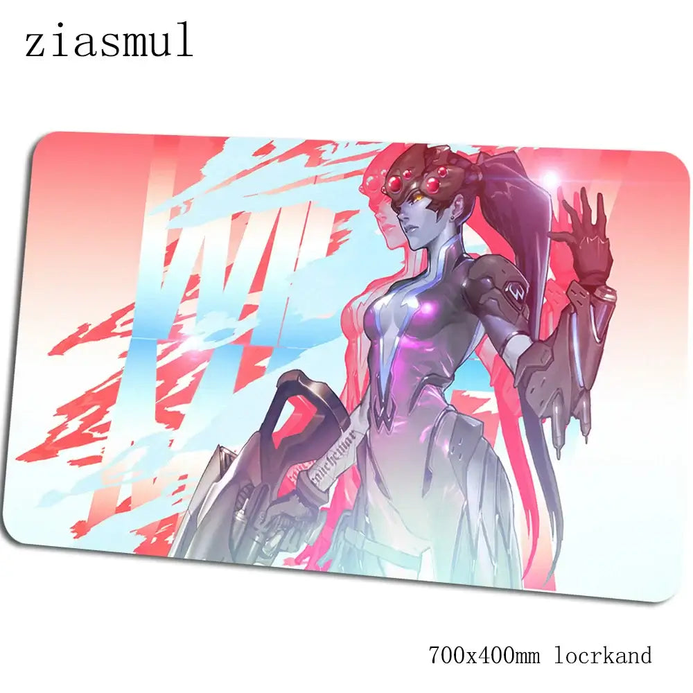 Overwatch mouse pad gamer 700x400x3mm gaming mousepad Colorful notebook desk mat Christmas gifts mouse pad PC gamer mats gamepad