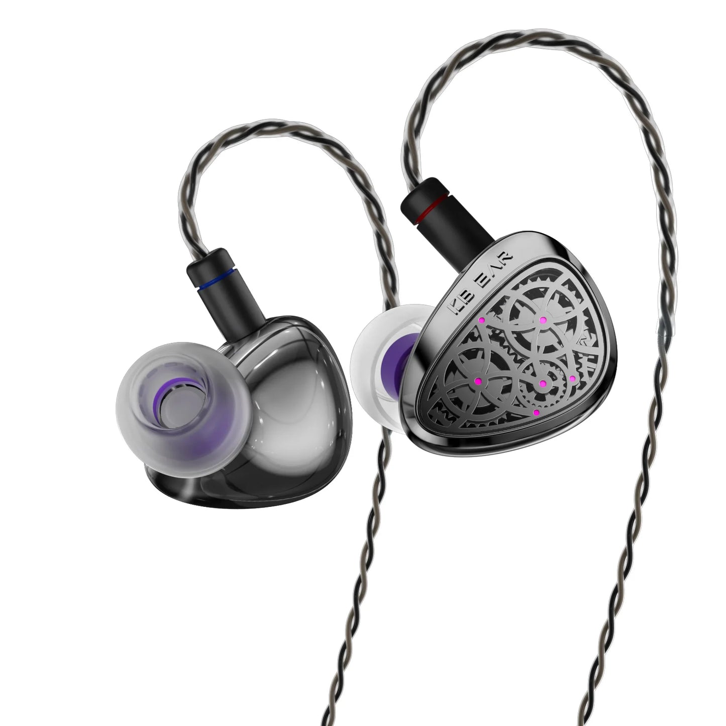 KBEAR Tourbillon-Pro TB-PRO in-Earphone 10mm DD High Resolution TypeC HIFI Wired Earbuds PU+PEEK+DLC Composite Diaphragm