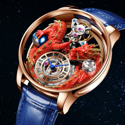 PINDU Design 2025 NEW Men's Watch Diamond Tourbillion Top Brand Luxury Astronomia Quartz Watch Men's Sapphire Glass Waterproof Watch