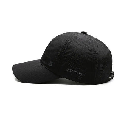 Quick-Dry & Breathable Outdoor Men's Sun Hat for Summer Fishing - Baseball Cap Style