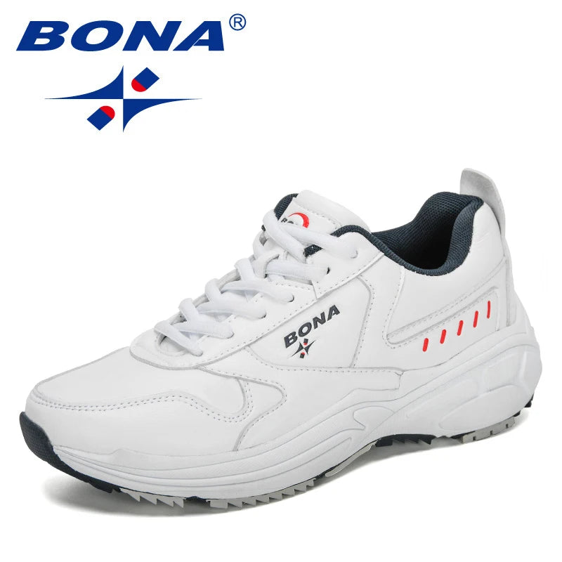 BONA New Designers Classic Sneakers Running Shoes Women Outdoor Sports Shoes Comfortable Running Shoes Ladies Walking Shoes