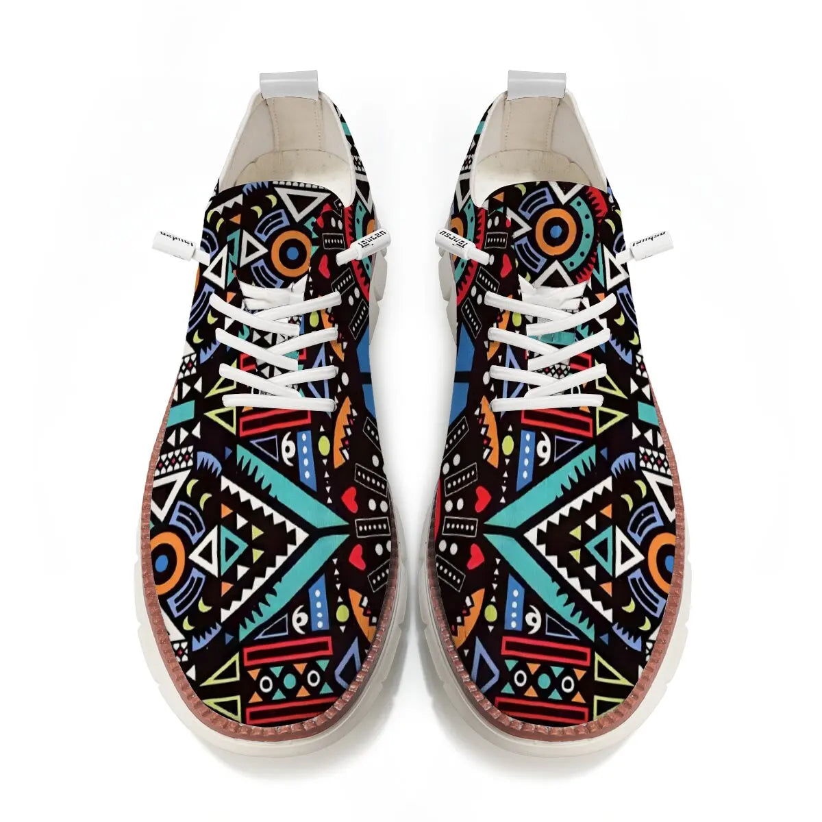 Men Casual Shoes Classic Breathable Brogue Flats Cushioning Color Blocking Design Dress Shoes Versatile Sneakers Lightweight