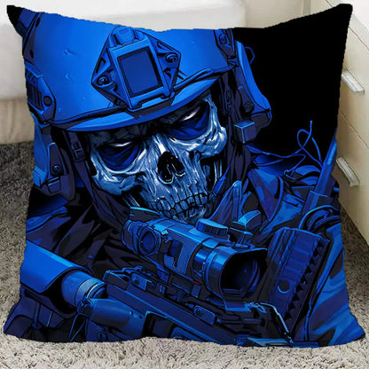 Anime Call of Duty Ghost Keegan Konig Cosplay 45CM Throw Pillows Soft Waist Sofa Cushion Throw Bedroom Pillows