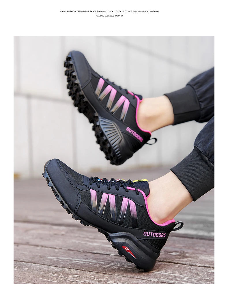 MTB Cycling Shoes Men and Women Mountain Road Bike Sneakers Motorcycle Shoes Waterproof Bicycle Shoes Outdoor Hiking Shoes Winter