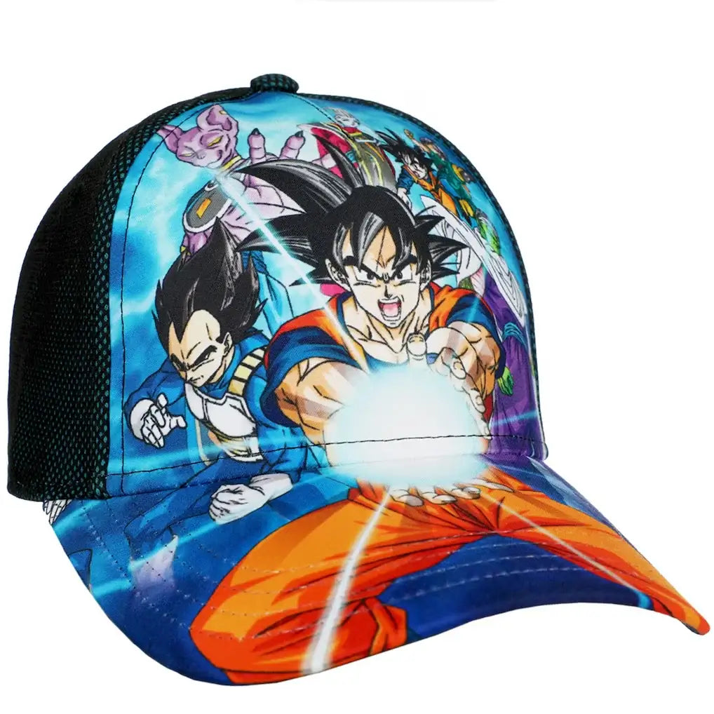 2026 New Summer Dragon Ball Super Youth Men Baseball Snapback Hat Black- Anime Enthusiast Gift, Produit gaming premium Fraquane, produits de luxe, nouvelle génération, équipement gamer