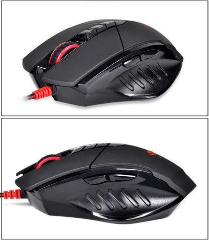 Bloody V7M kabelgebundene Maus RGB leichtes ergonomisches Design 4000dpi PC Büro E-Sports Gaming Makroprogrammierung Maus für CF LOL CS