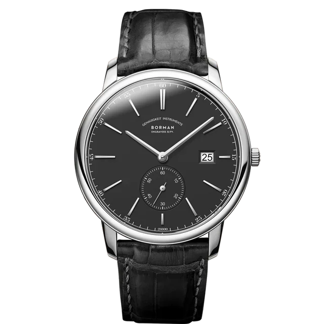 Relógio BORMAN BM3817 TOP Novo 42 de Luxo para Homem, Mecânico Automático, Vidro de Safira, Ultrafino, 50M à Prova de Água, com Submostrador