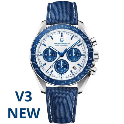 2026 New PAGANI DESIGN Mens Watches Quartz Speed Sports Chronograph Watch For Men Waterproof Luminous AR Sapphire Man Gift Clock